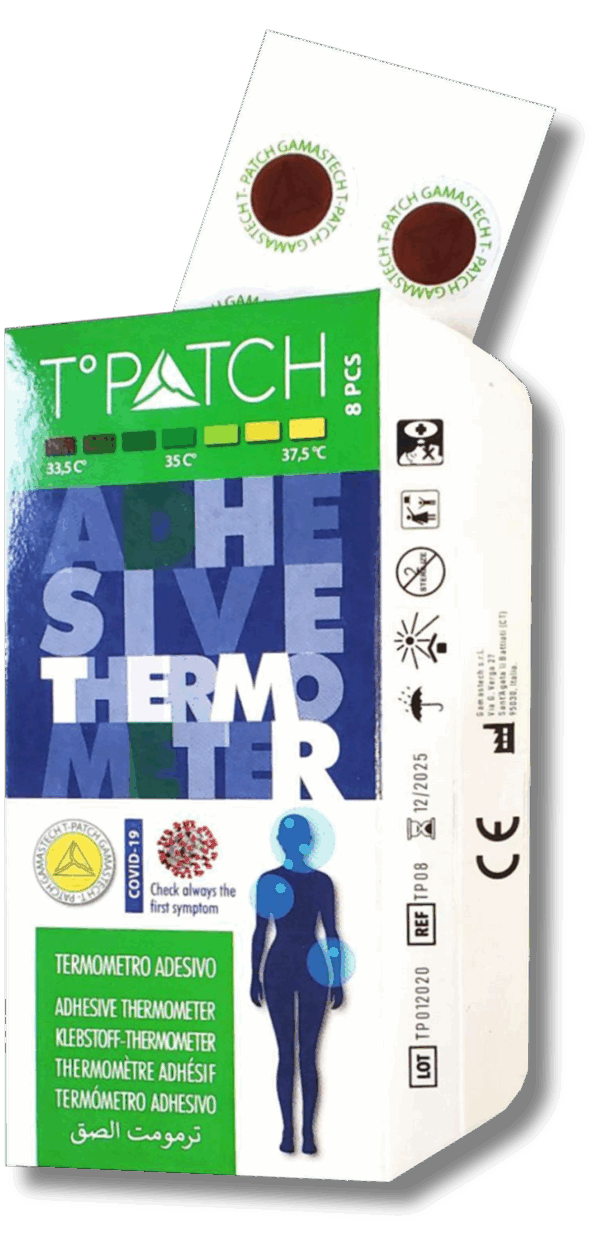T-PATCH - Pflaster zur Temperaturüberwachung (32 Stk.) – Bild 3
