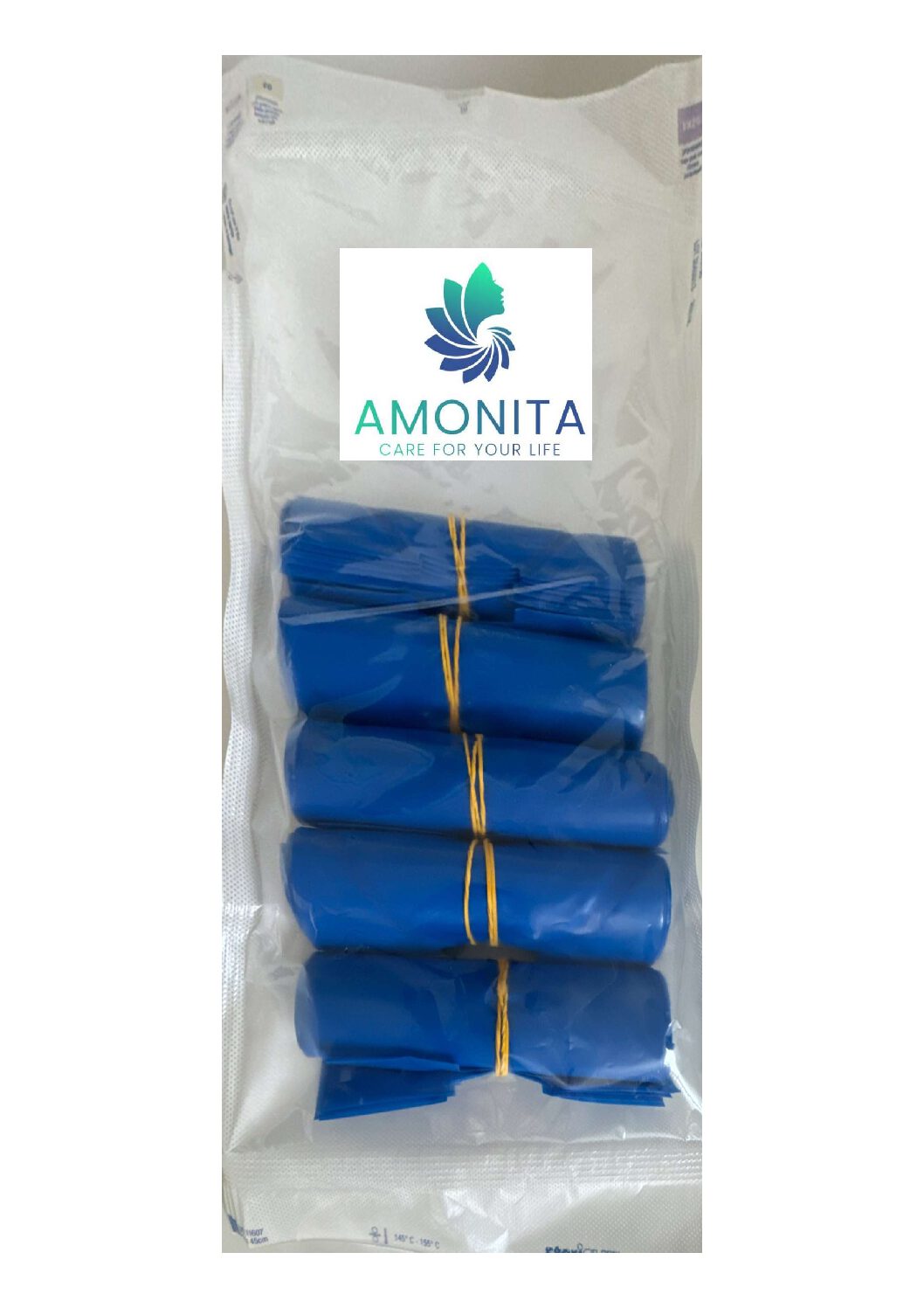 Lichtschutzbeutel groß blau 180 x 345 mm steril – Bild 3