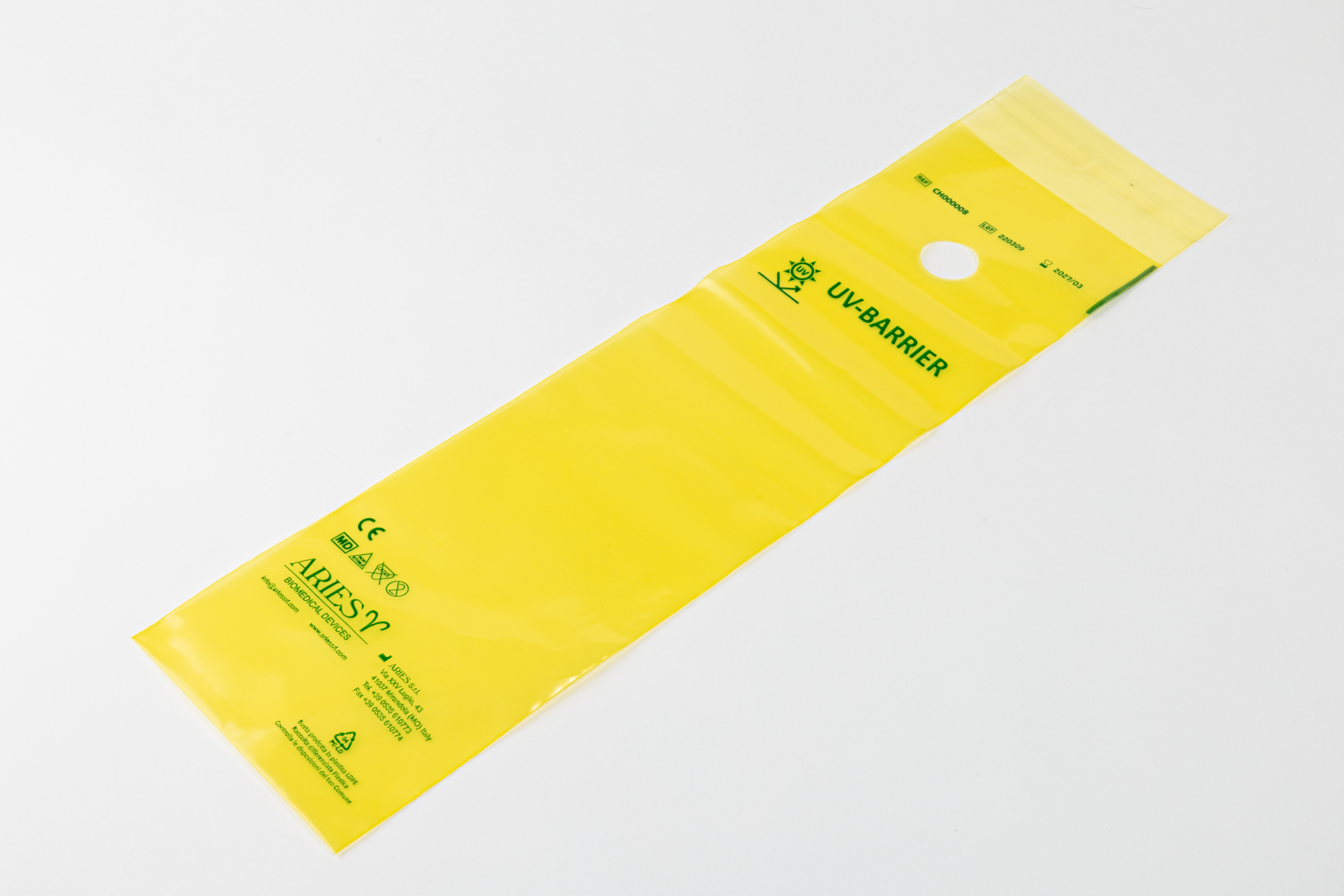 Lichtschutzbeutel gelb für 2000-3000 ml Beutel – Bild 3